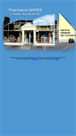 Mobile Screenshot of pharmacie-mares.com